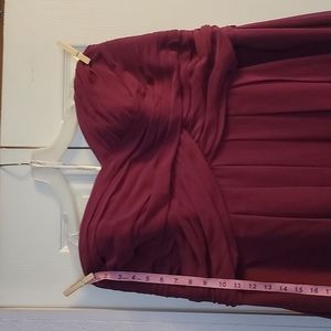 David's Bridal bridesmaids dress